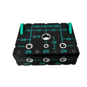 Szablon montażowy dla stolarzy do precyzyjnego wyznaczania otworów i punktów montażowych