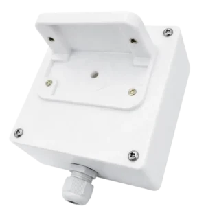 Kwadratowa puszka instalacyjna do kamer Imou z dławikiem kablowym