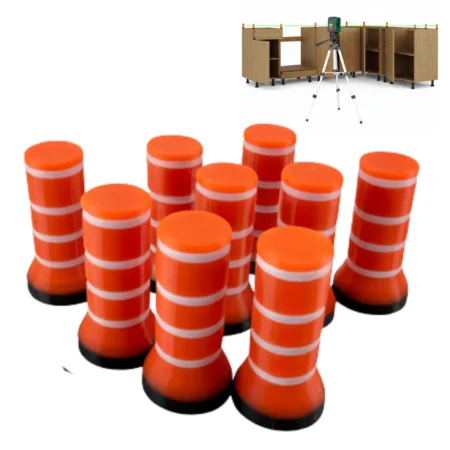 System do regulacji szafek kuchennych – zestaw do poziomowania mebli 9 szt. | pionki regulacyjne