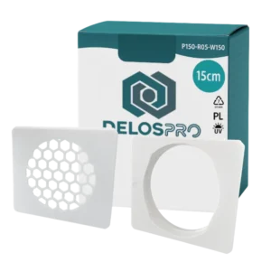 Przepust 150 mm + pokrywa – biały