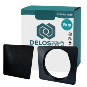 Przepust 150 mm + pokrywa – czarn