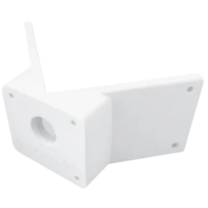 Uchwyt narożny do kamer Dahua montowany na narożniku budynku