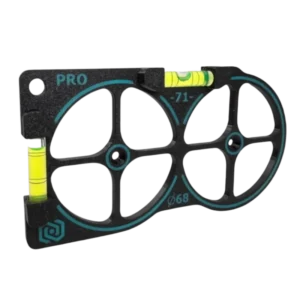 Szablon do gniazdek instalacyjnych do precyzyjnego wyznaczania otworów pod puszki elektryczne