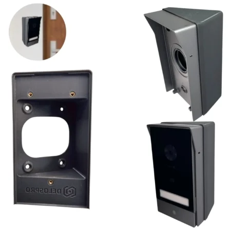 Adapter kątowy prawy szary do wideodomofonu EZVIZ HP5