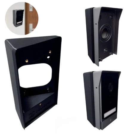 Adapter kątowy lewy czarny do wideodomofonu EZVIZ HP5