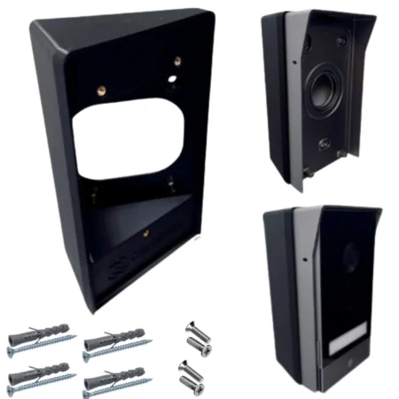 Adapter kątowy lewy czarny do wideodomofonu EZVIZ HP7