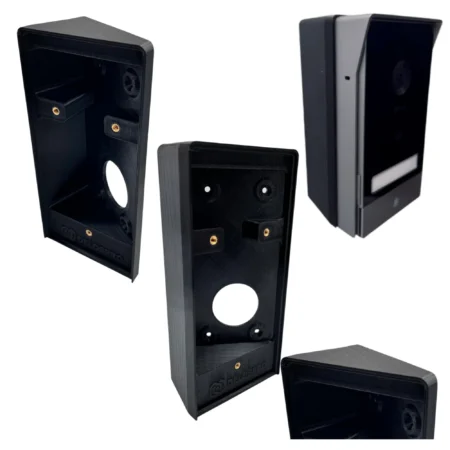 Adapter kątowy lewy czarny do wideodomofonu EZVIZ HP7 PRO