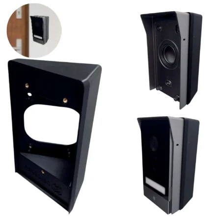 Adapter kątowy prawy czarny do wideodomofonu EZVIZ HP5