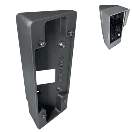 Adapter kątowy lewy szary do wideodomofon Eura-Tech VDA-80A3