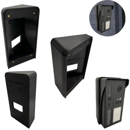 Adapter kątowy lewy czarny do wideodomofonu GENWAY F-S64-2W