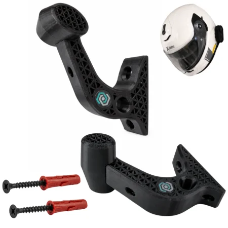 wieszak na kask motocyklowy czarny DelosPro