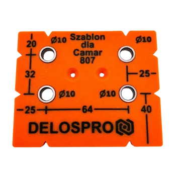 Szablon stolarski PRO do precyzyjnego wyznaczania otworów i punktów montażowych