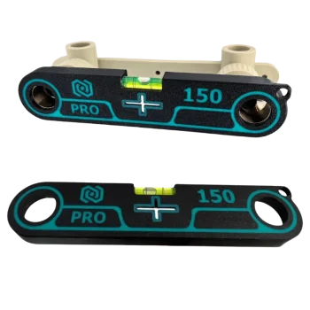Szablon do baterii umożliwiający precyzyjne wyznaczanie otworów montażowych w ścianie lub blacie