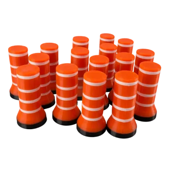 Zestaw pionków montażowych do poziomowania mebli i elementów zabudowy