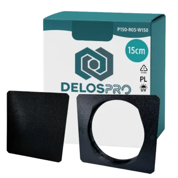 Przepust 150 mm + pokrywa – czarn